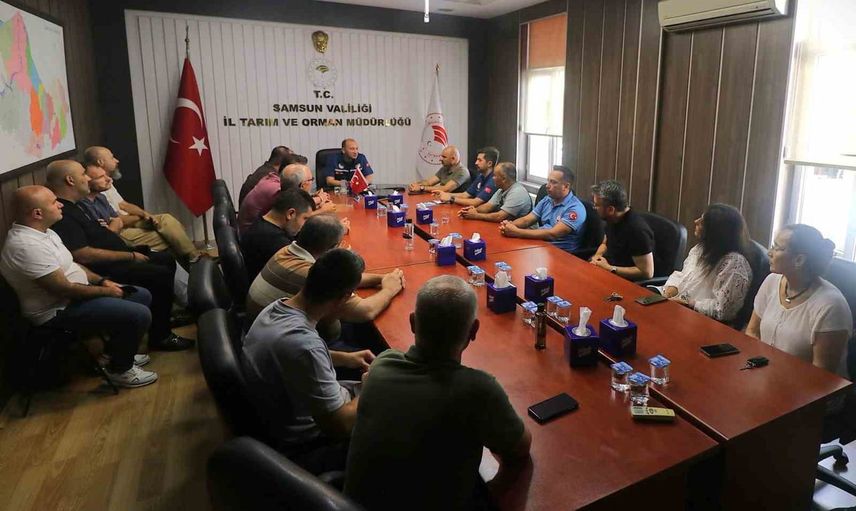 Samsun'da sürdürülebilir avcılık için saha iş birliği ve denetim hazırlığı
