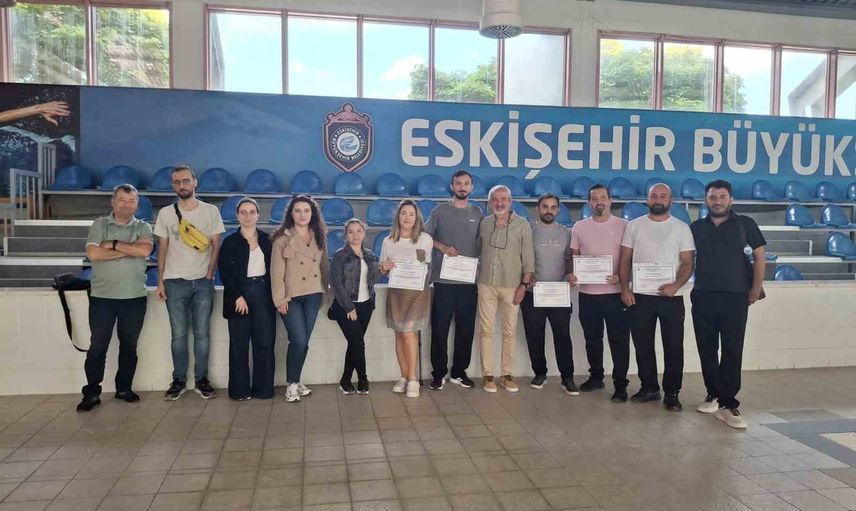 Kentpark'ta uygulamalı eğitimle havuz suyu güvenliği güçlendirildi