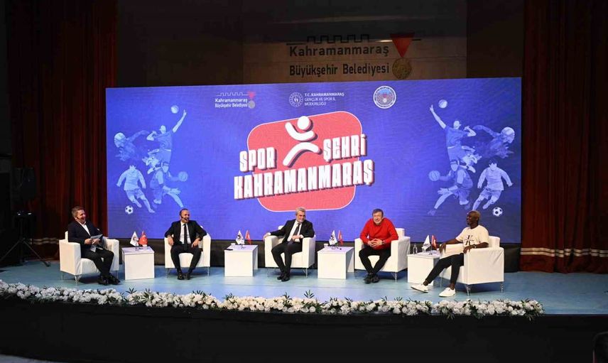 Efsaneler Kahramanmaraş'ta: stadyumdan kitap fuarına spor buluşması