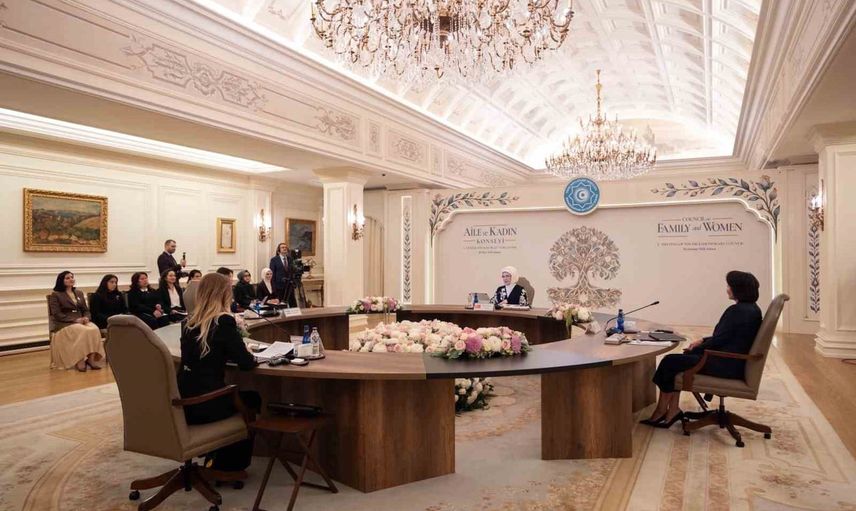 TDT çatısı altında aile ve kadını güçlendirme hedefiyle ilk yüksek onur kurulu Çankaya'da toplandı
