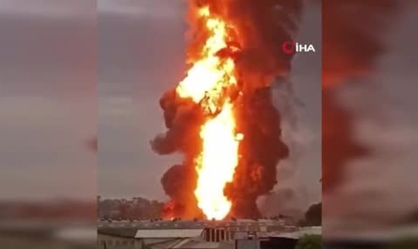 Sao Paulo'da solvent tesisinde üst üste patlamalar ve 150 kişinin tahliyesi