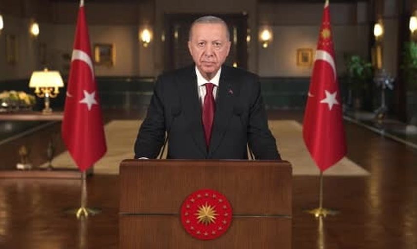 Osmangazi'yi uğurlayan Erdoğan mavi vatanın ilk fabrikası olarak nitelendirdi