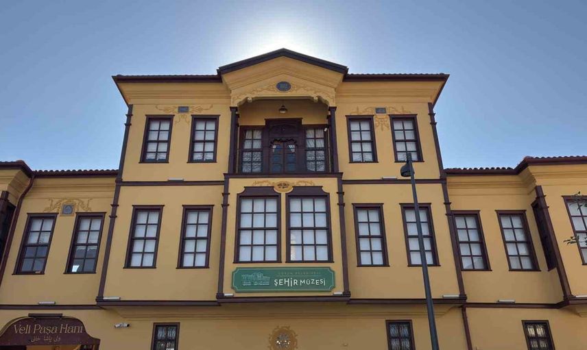 Velipaşa Hanı'ndaki şehir müzesi binlerce yıllık kültürü gün yüzüne çıkarıyor