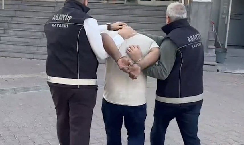 Kayseri'de kesinleşmiş hapis cezası bulunan şüpheli yakalandı