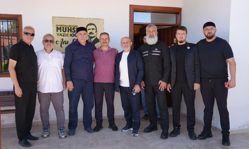 Çeçen heyetinden Yazıcıoğlu anısına vefa ziyareti