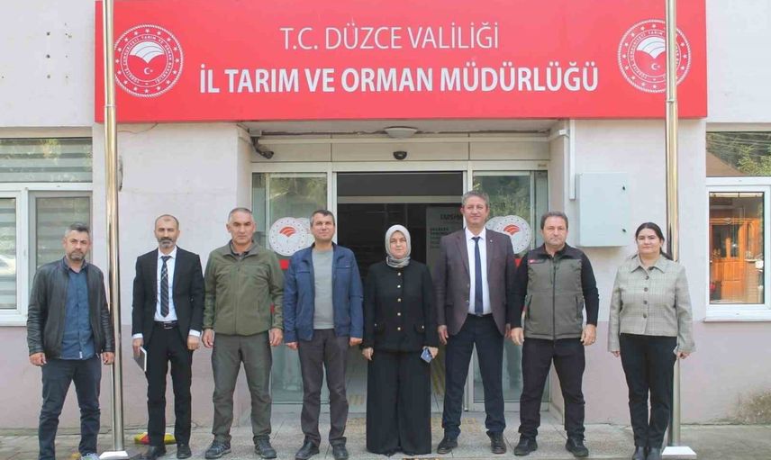 Düzce'de tarım ve orman müdürleri iş birliğini pekiştirdi
