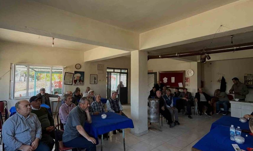 Alpagut'ta tarımın nabzı: üreticilerin talepleri yerinde dinlendi