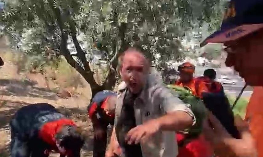 Epilepsi hastasının 36 saatlik kaybı Umurbey zeytinliğinde son buldu