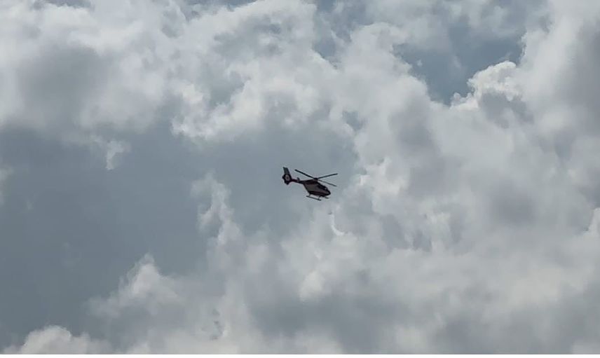 Acil pnömoni vakası helikopter ambulansla Yüksekova'ya taşındı