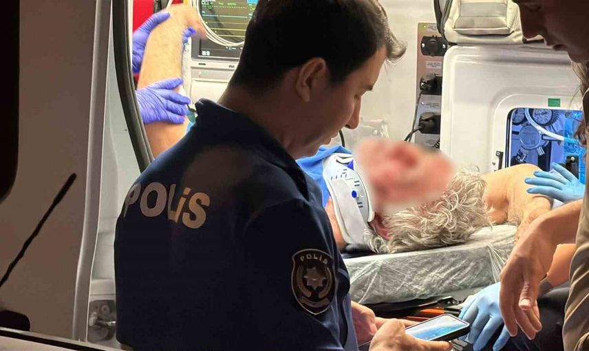 Komşuların ihbarı üzerine balkantepe sokak'ta darp edilen yaşlı adam tedavi altında
