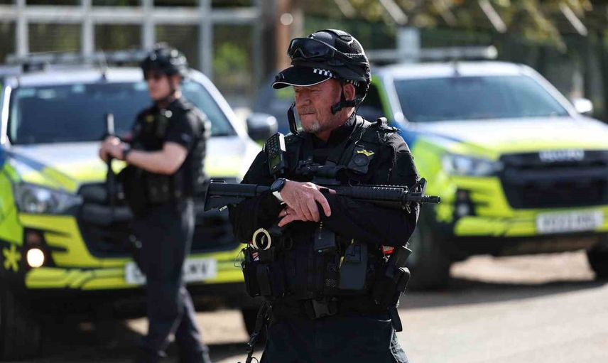 RAF Fairford çevresindeki operasyonda 5 kişi polis kefaletiyle serbest bırakıldı