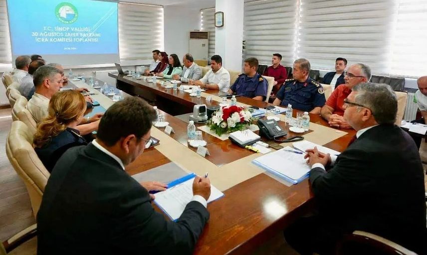 Sinop'ta zafer ruhu için son hazırlıklar