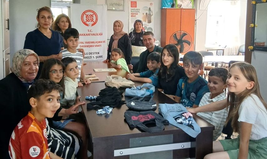 Minik ellerden iklim uyarısı: hakkâri'de çocuklar geri dönüşümle ses verdi
