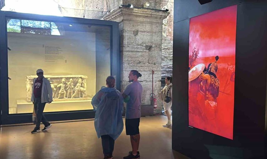 Troya'dan Roma'ya: Kolezyum'da sergilenen miras iki milyonu aştı