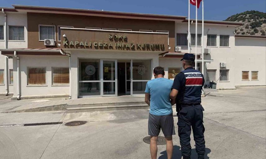 Söke'de jandarmadan operasyon: kesinleşmiş hapis cezası bulunan hükümlü cezaevine gönderildi