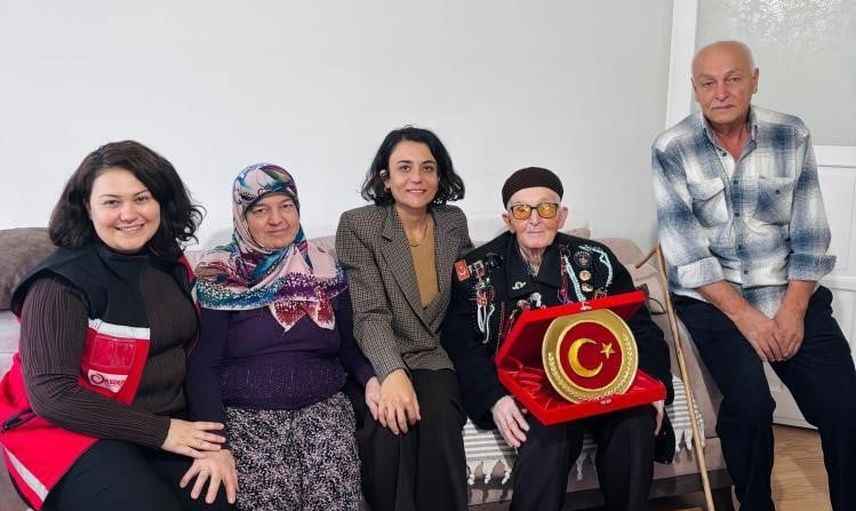 Bilecik'te şehit Hasan Bayır için vefa ziyareti
