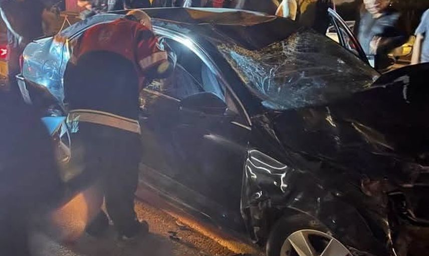 Samandağ trafiğinde angus kazası: otomobil sürücüsü yaralandı