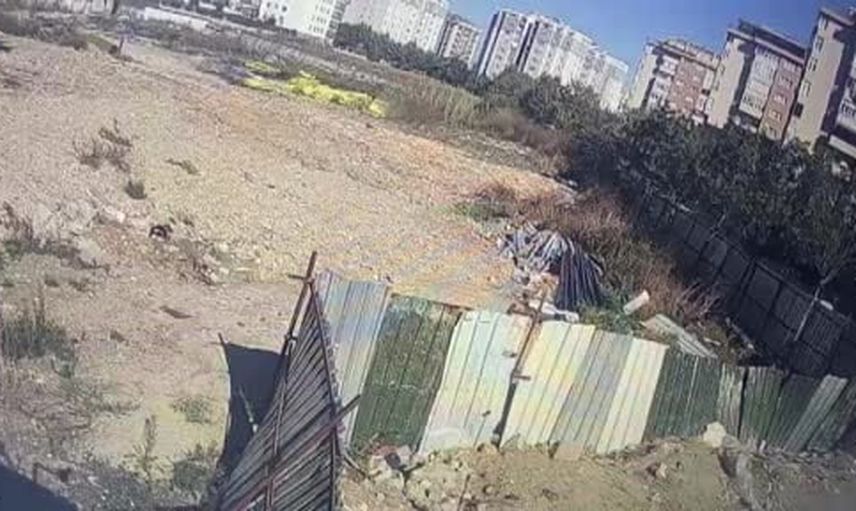 Beylikdüzü'nde şantiyede hırsızlık iddiası: kaçış anları kamerada