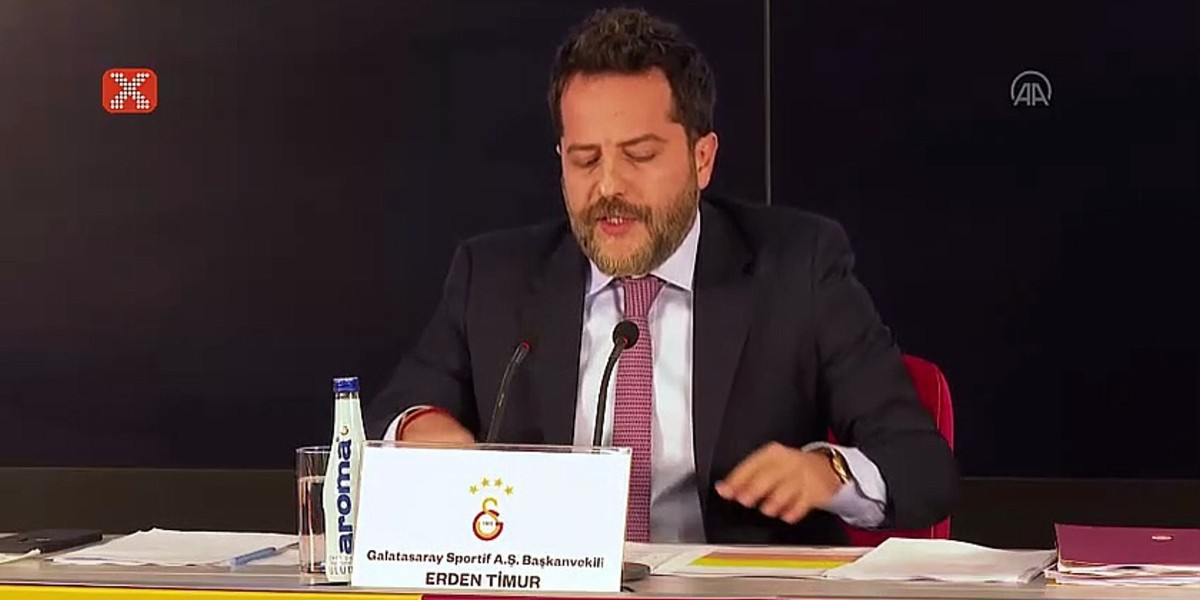 Galatasaray Sportif A.Ş. Başkanvekili Erden Timur