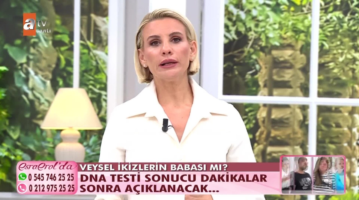 Esra Erol'un programında aldatma konusu
