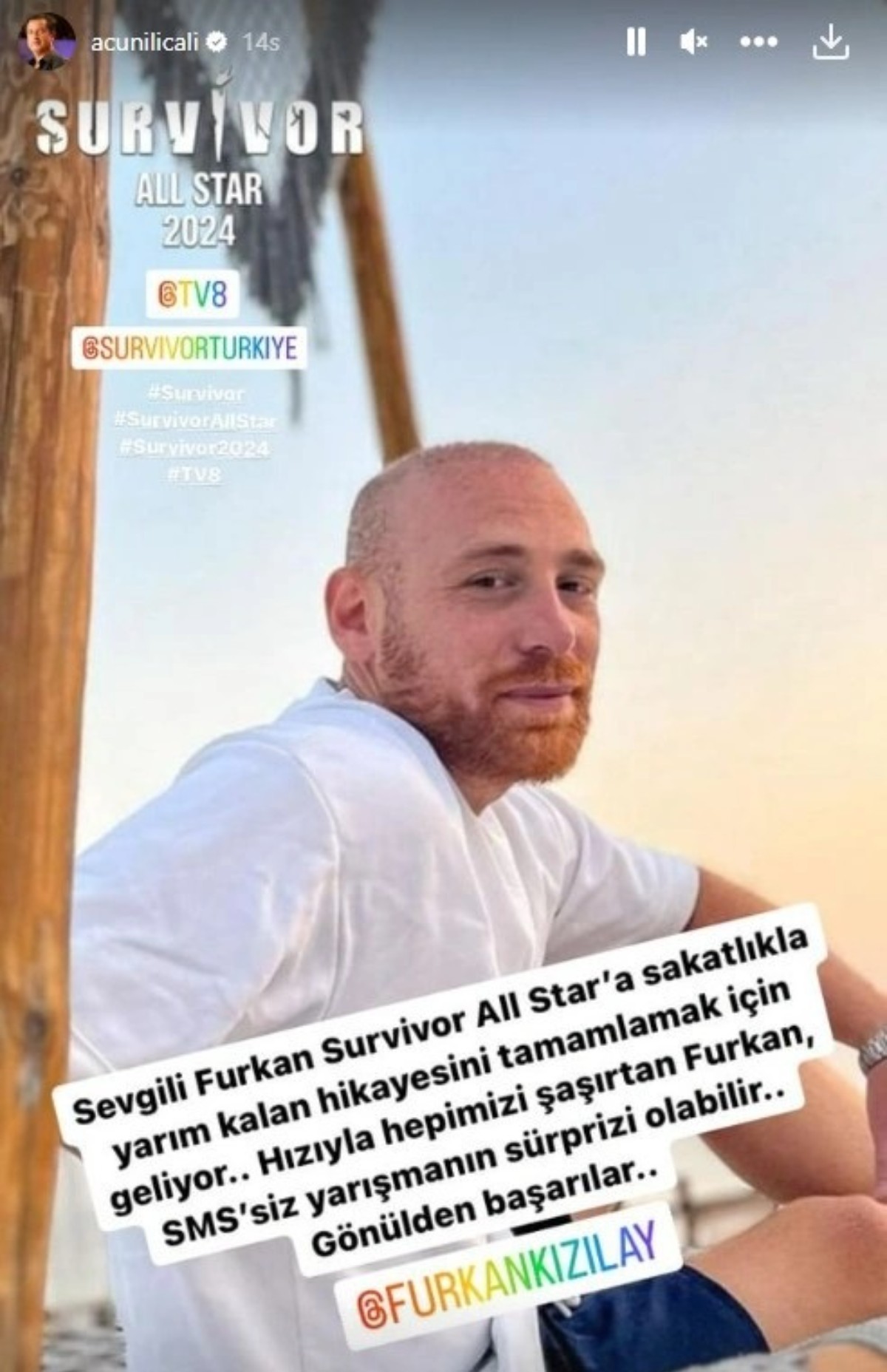 Survivor'ın yeni yarışmacısı açıklandı Sakatlanarak ayrılmıştı