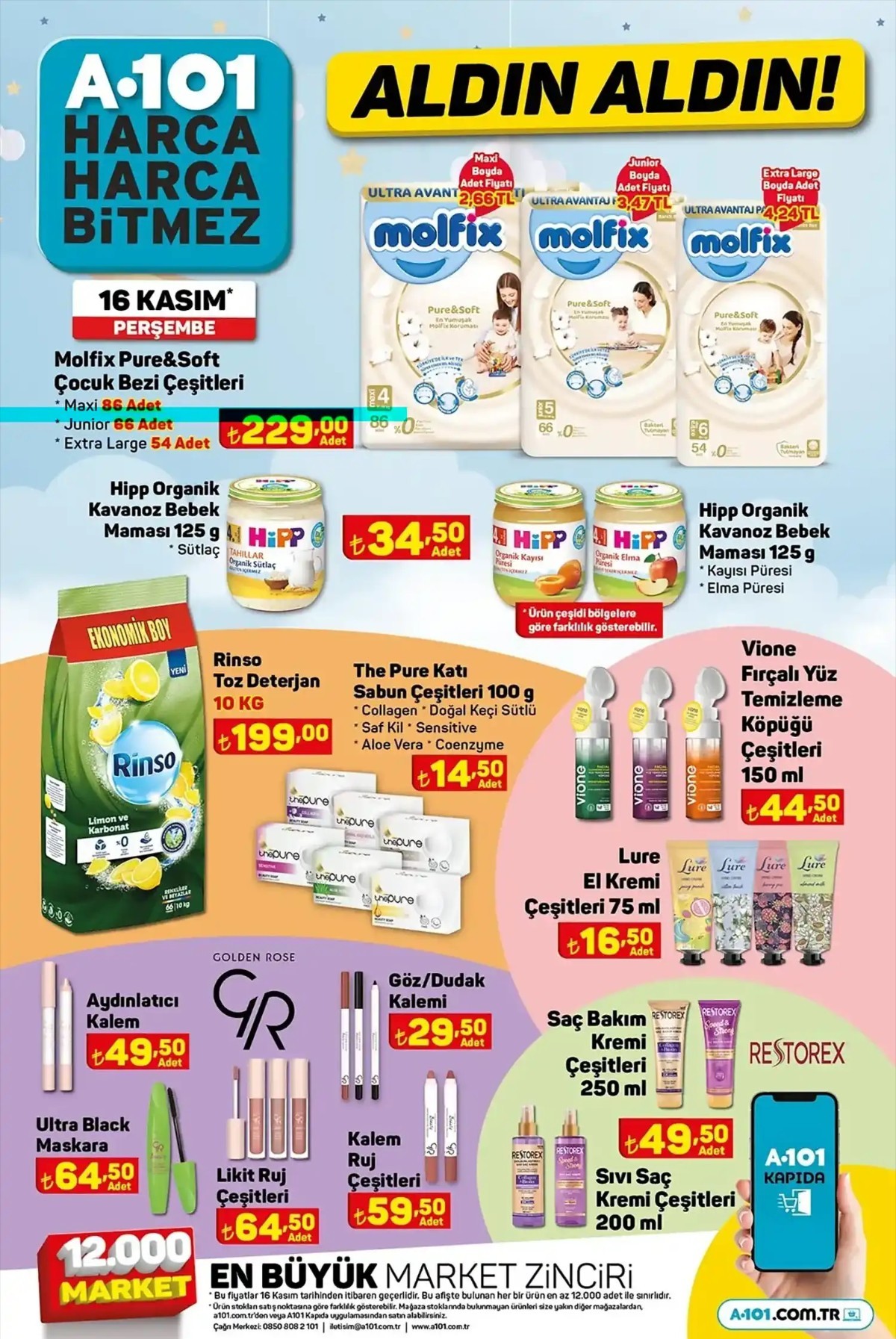A101 16 Kasım 2023 Aktüel Ürünler Kataloğu
