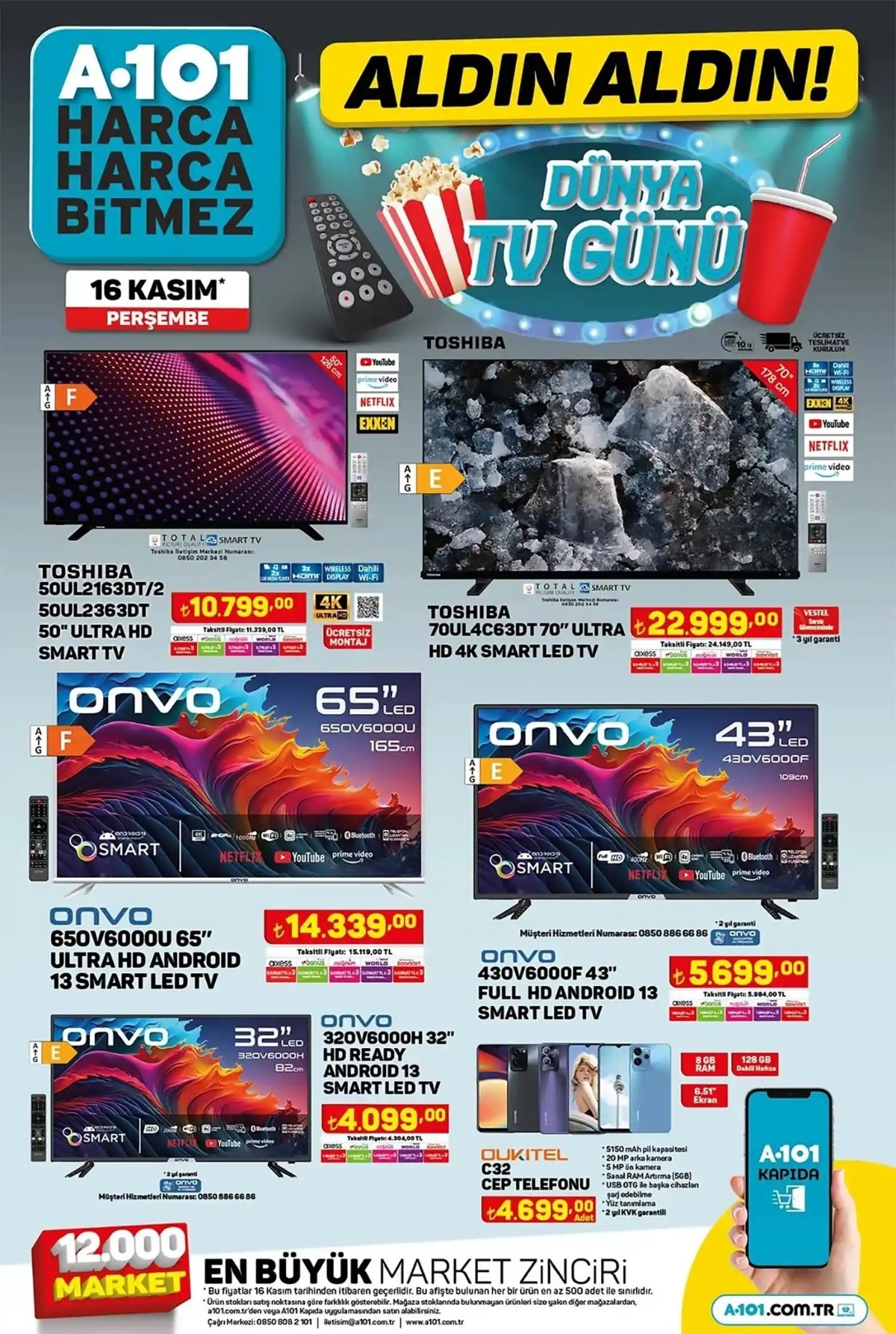 A101 16 Kasım 2023 Aktüel Ürünler Kataloğu