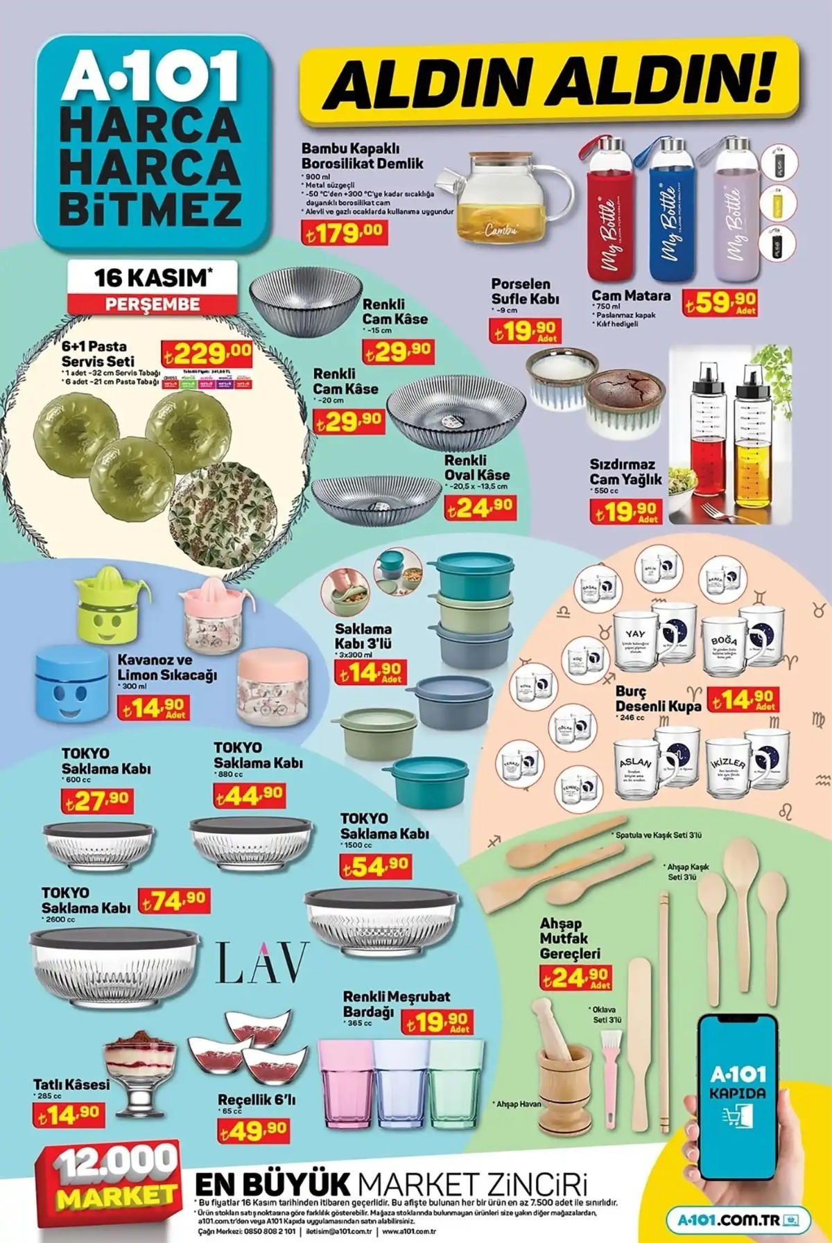 A101 16 Kasım 2023 Aktüel Ürünler Kataloğu