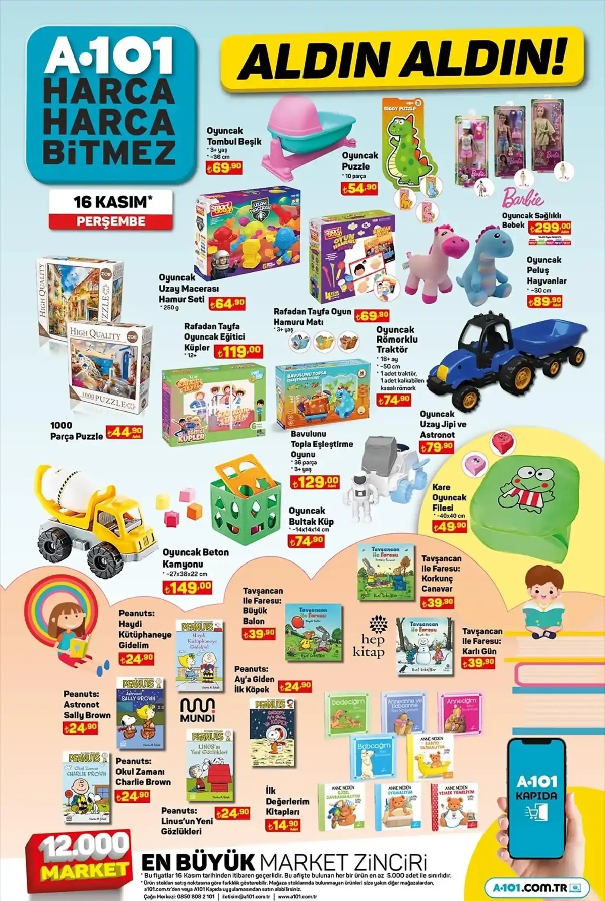 A101 16 Kasım 2023 Aktüel Ürünler Kataloğu