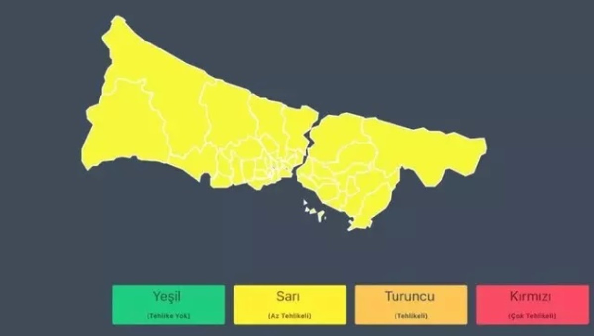 İstanbullulara sağanak yağış uyarısı!