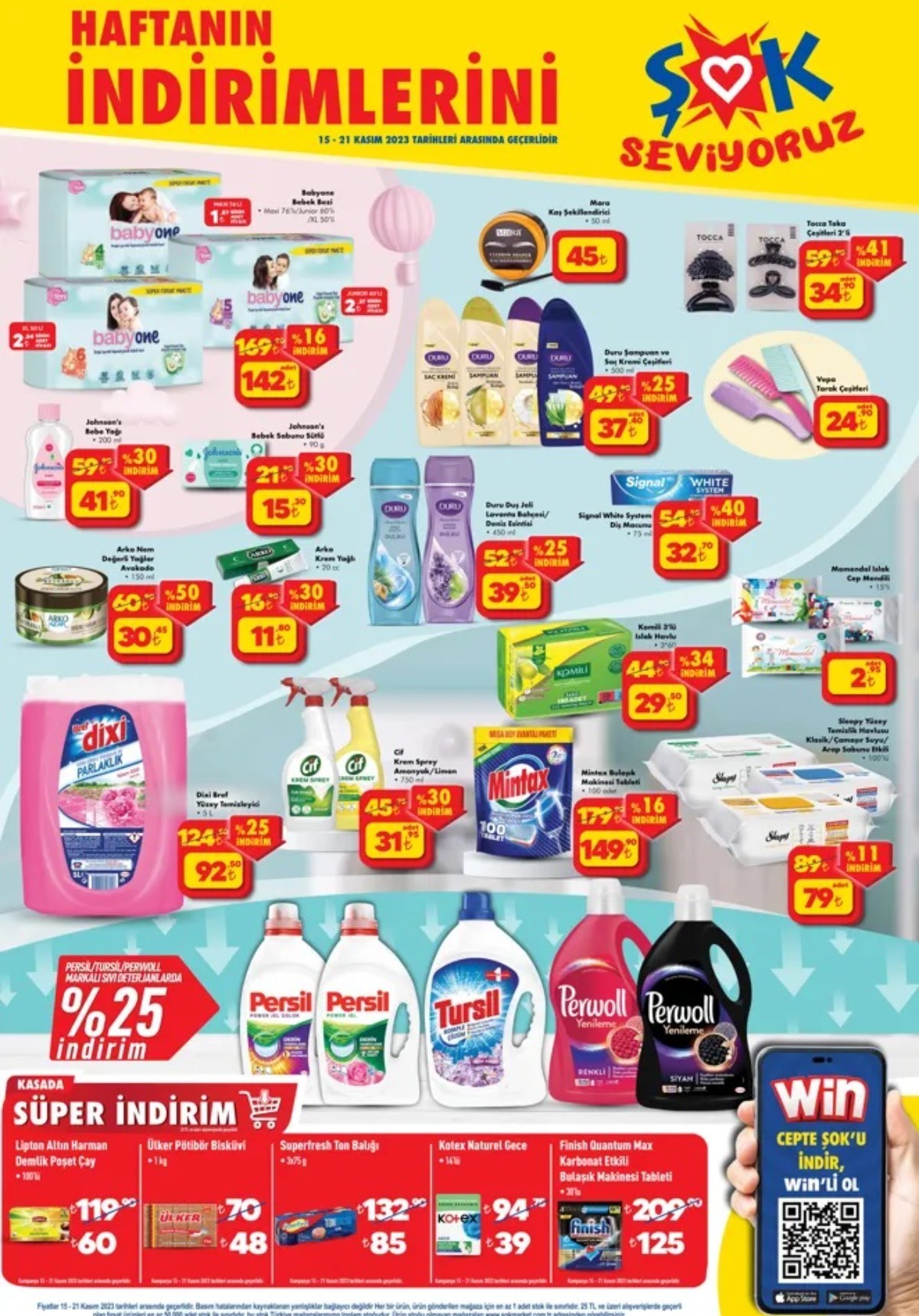 ŞOK 15 Kasım - 21 Kasım İndirimli Ürünler Kataloğu