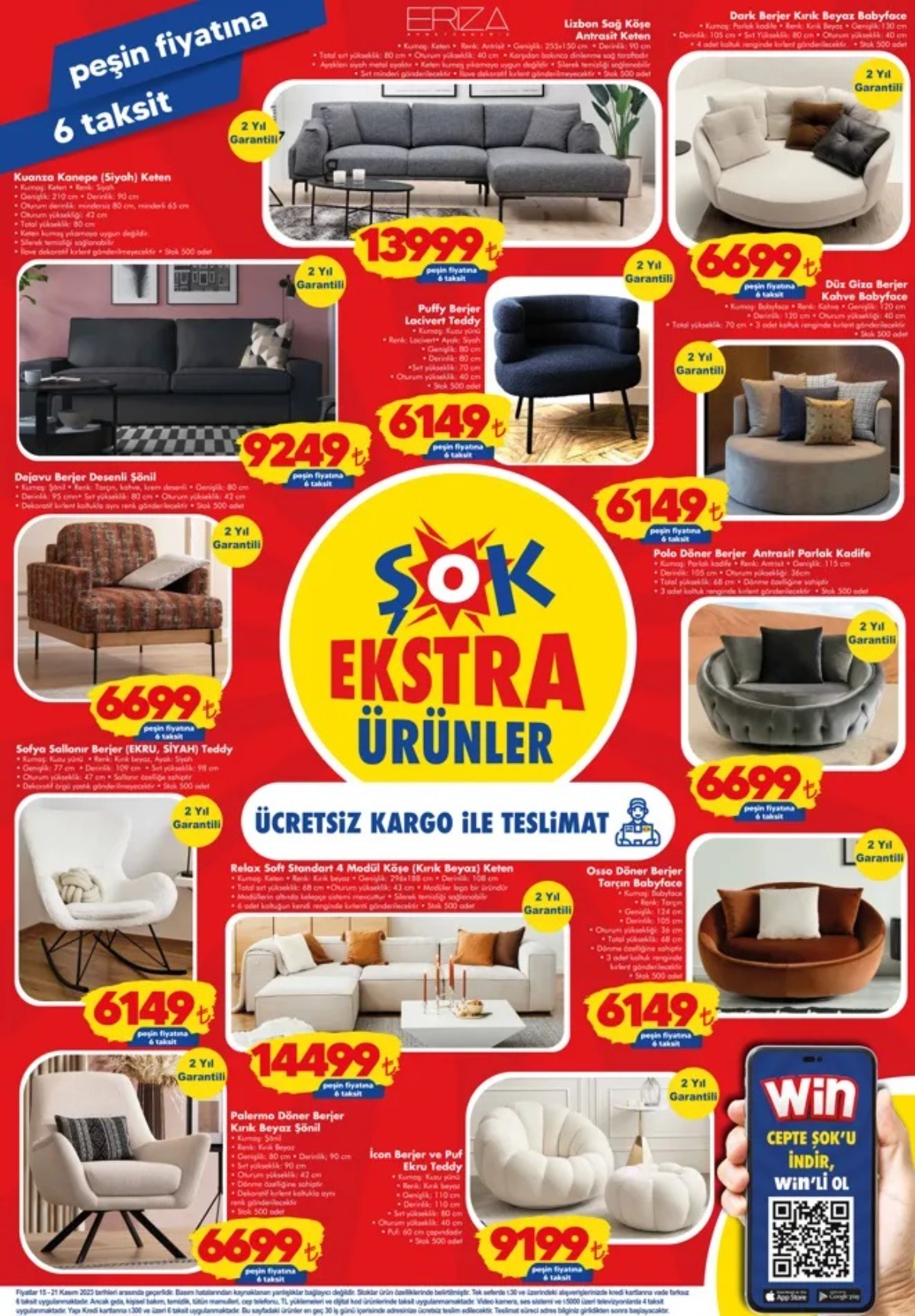 ŞOK 15 Kasım - 21 Kasım İndirimli Ürünler Kataloğu