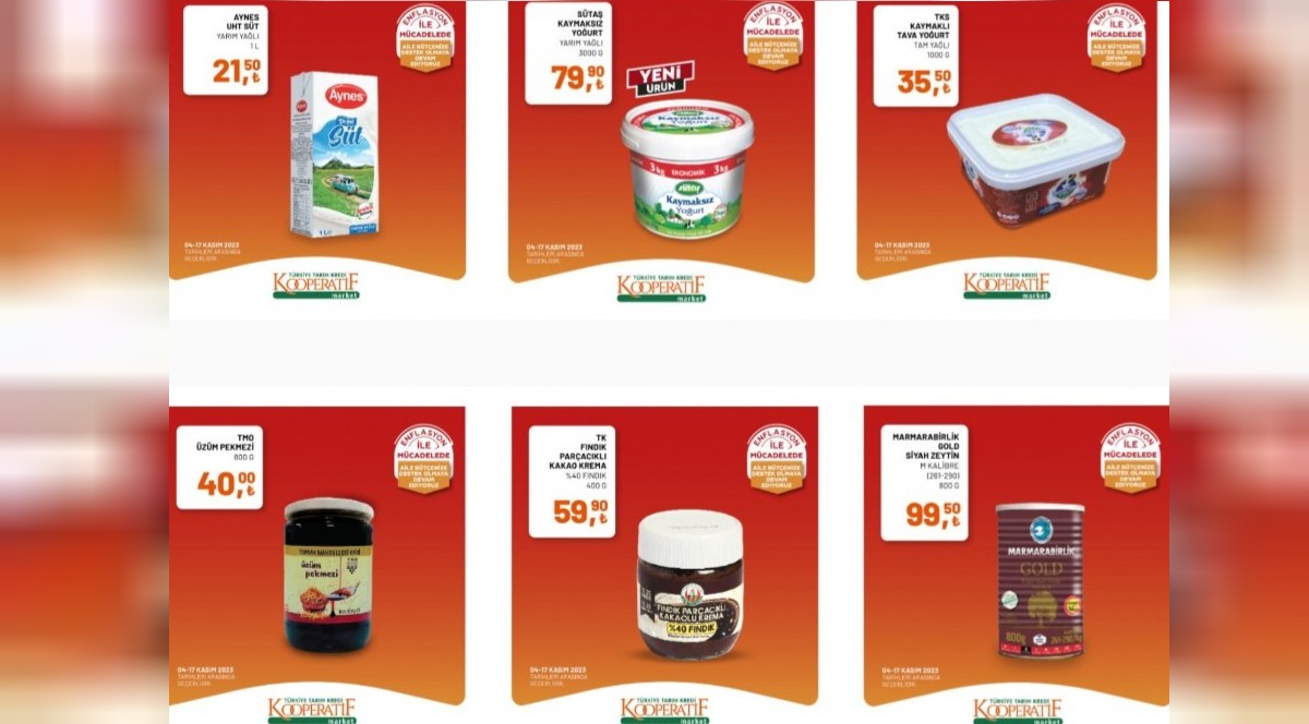 Tarım Kredi Kooperatif market indirimi