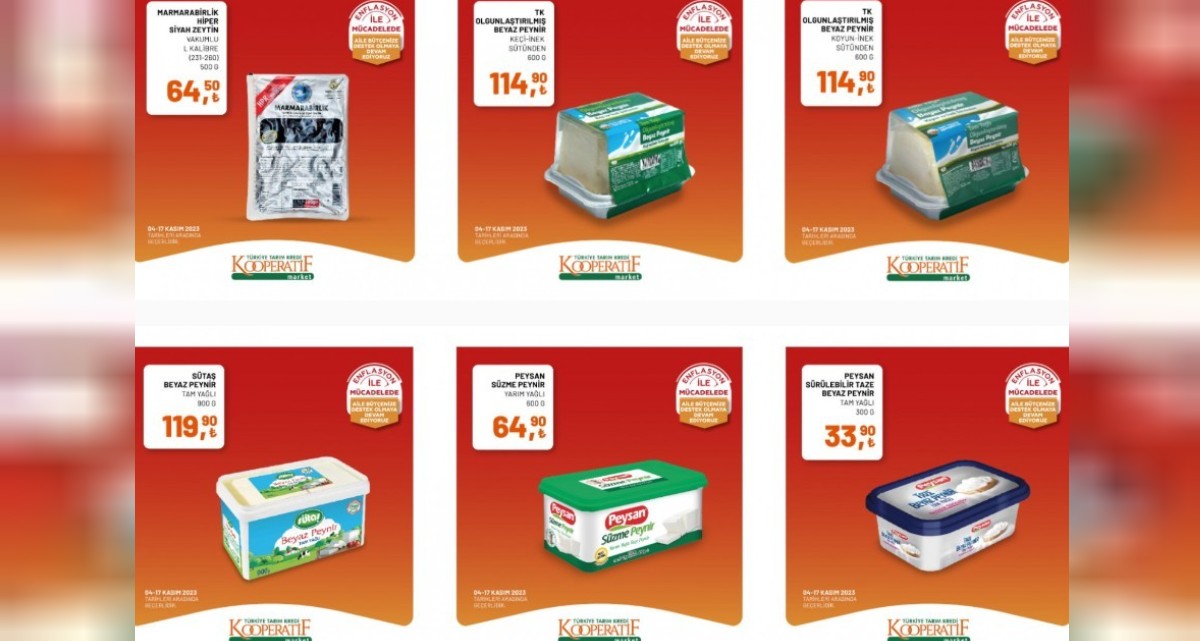 Tarım Kredi Kooperatif market indirimi