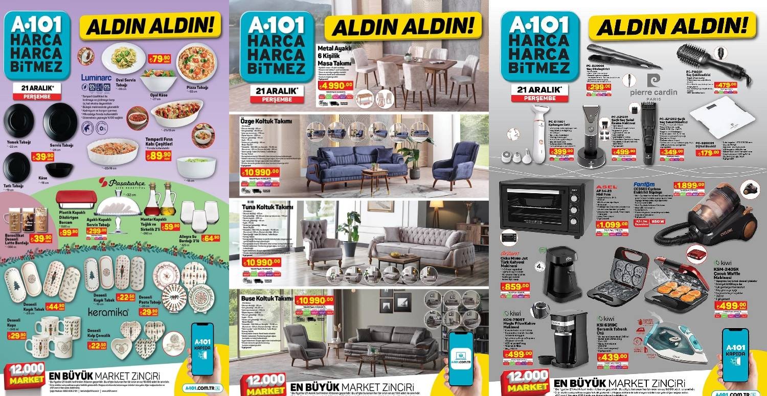 A101 21 Aralık 2023