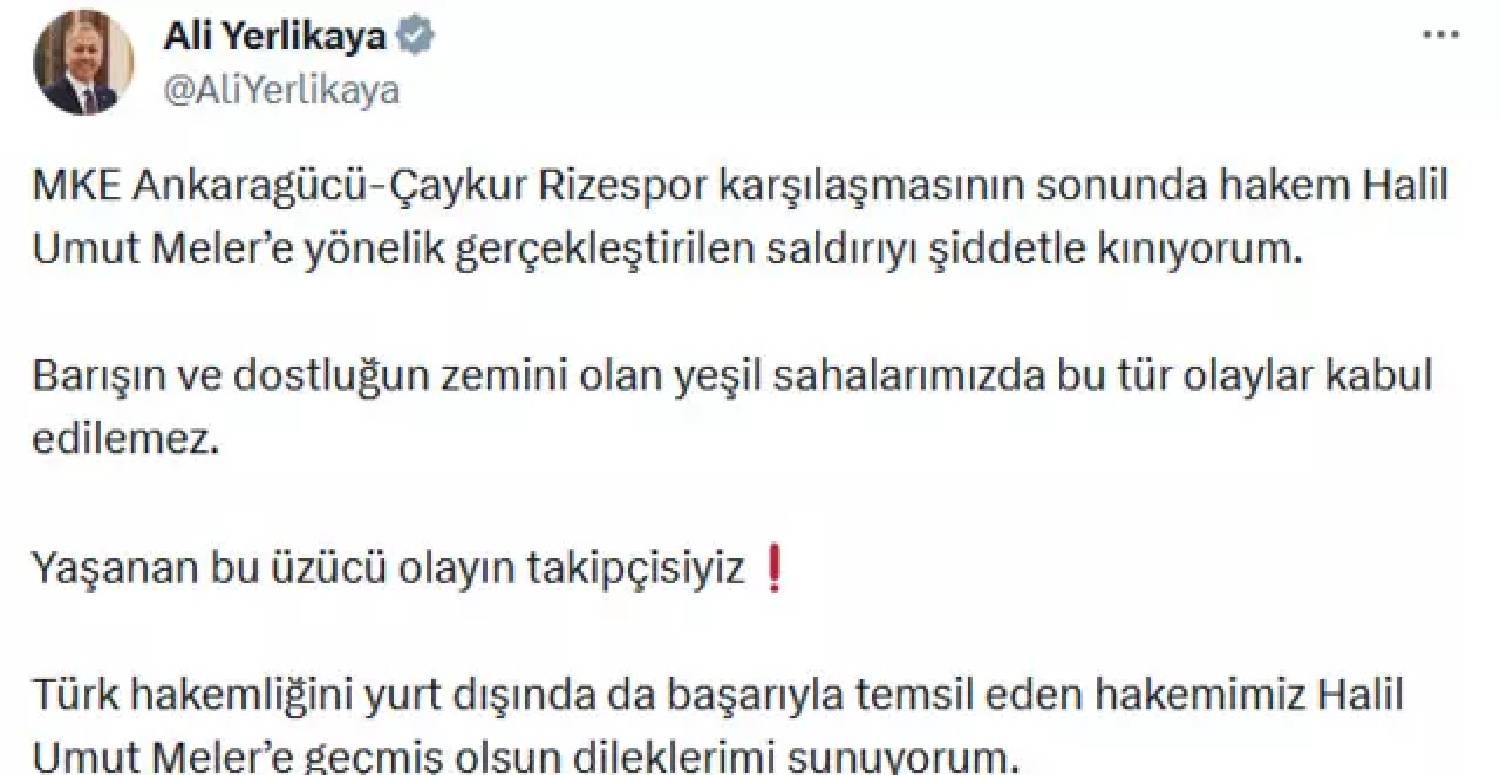 Ankaragücü başkanı