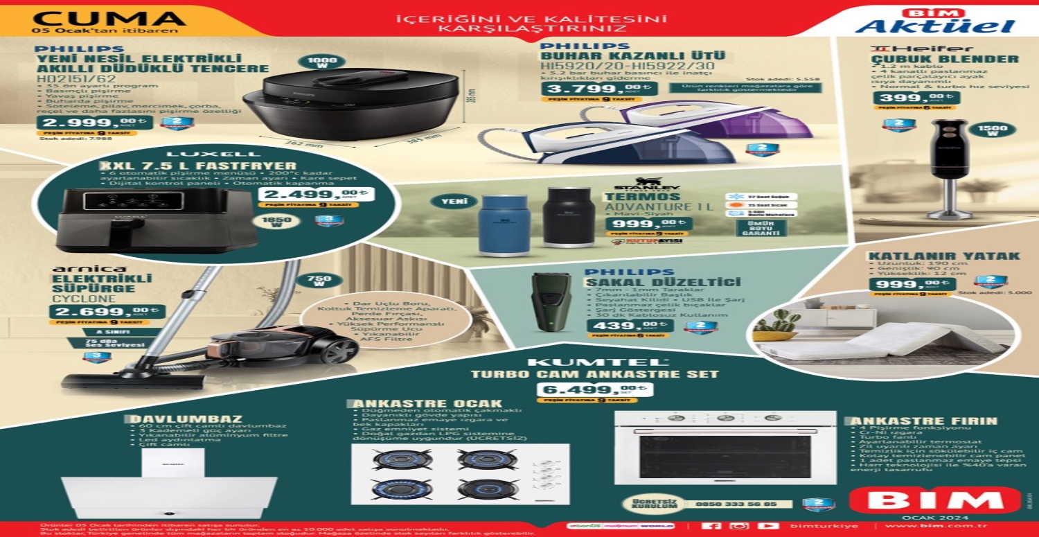 BİM 5 - 11 OCAK KATALOG