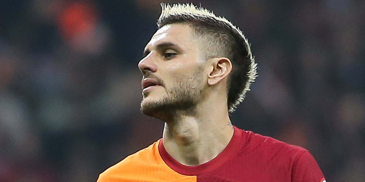 Edin Dzeko ile Galatasaray'ın Mauro Icardi