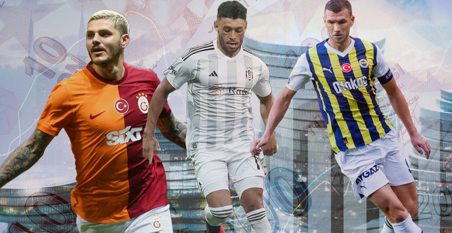 Edin Dzeko ile Galatasaray'ın Mauro Icardi