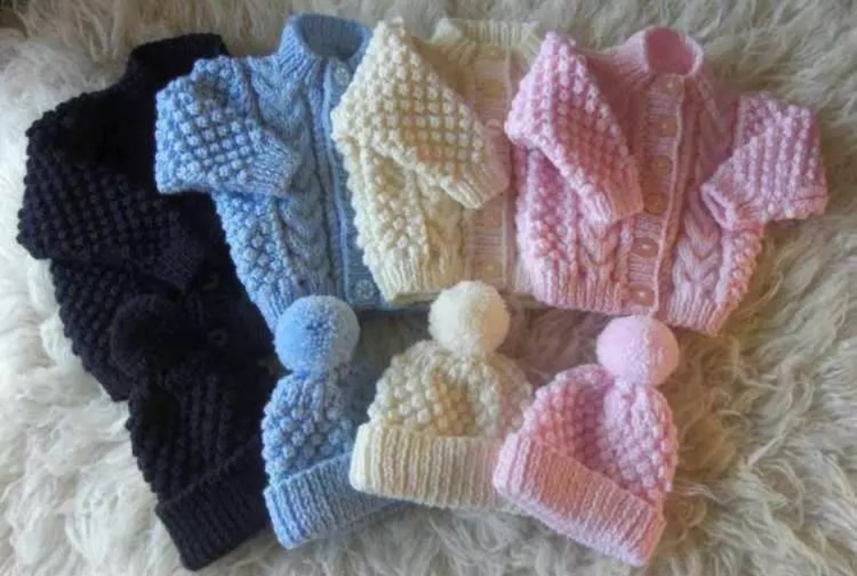 en farklı ve kolay 2023 trendi bebek yeleği modelleri