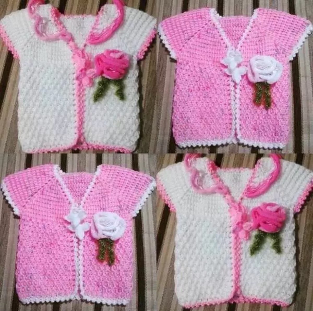 en farklı ve kolay 2023 trendi bebek yeleği modelleri