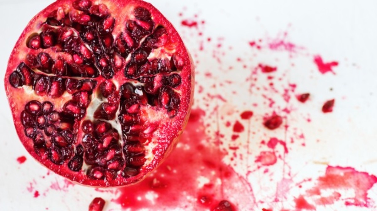 Nar lekesini deterjansız çıkarma formülü