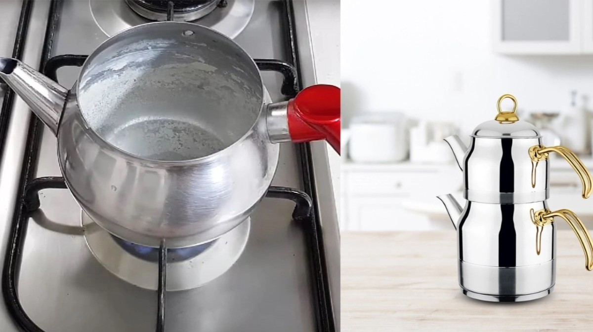 Pırıl pırıl parlayan çaydanlıkların sırrı