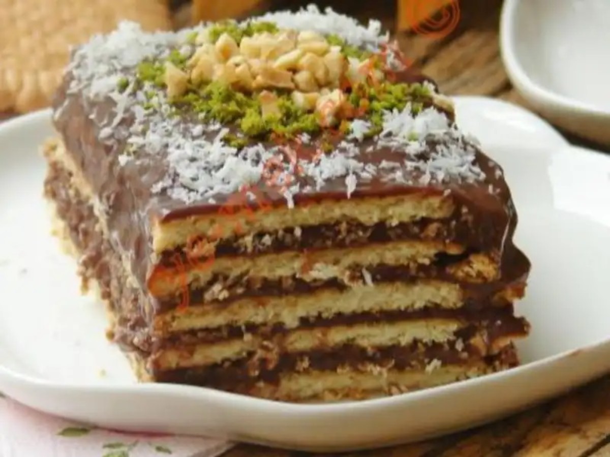 pudingli bisküvili pasta tarifi