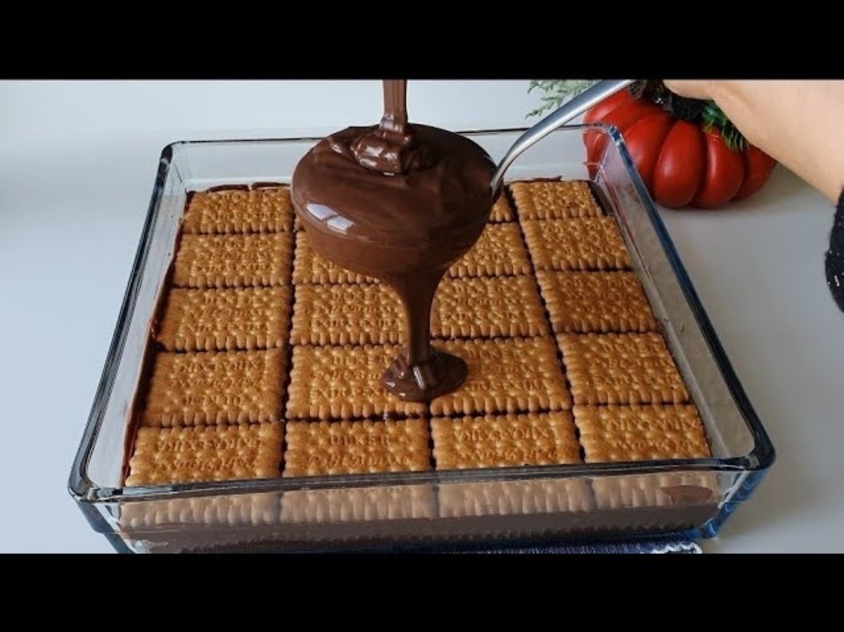 pudingli bisküvili pasta tarifi