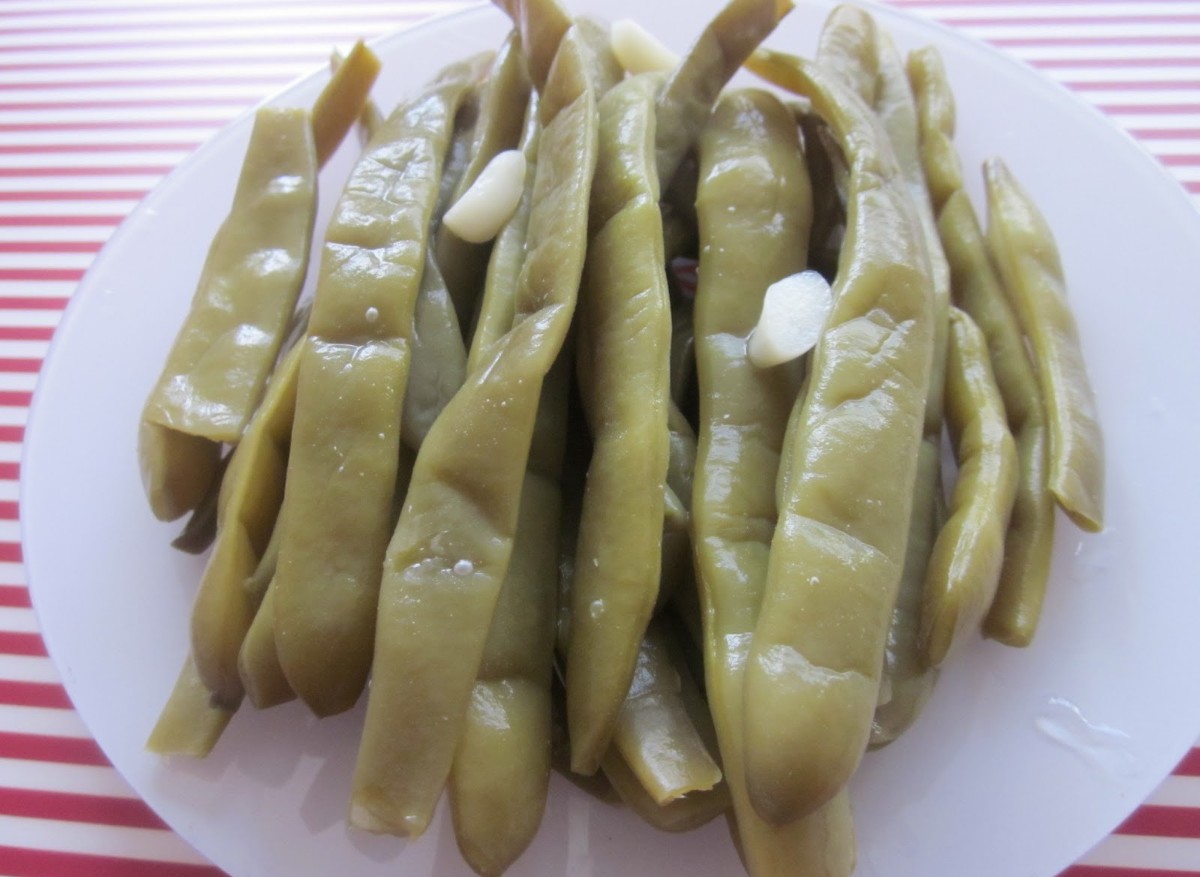 taze fasulye turşusu tarifi