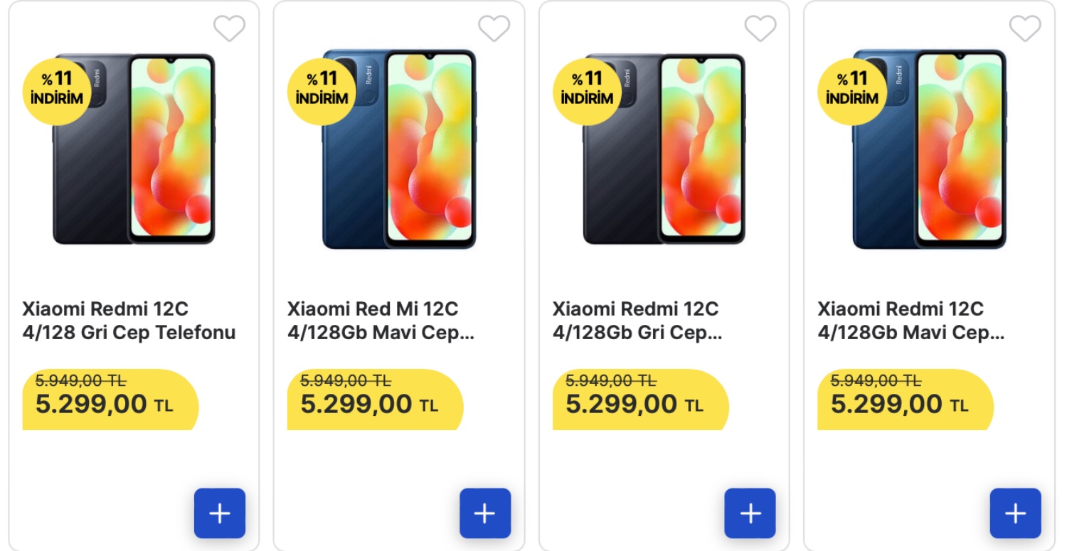 5299 TL’DEN BAŞLAYAN FİYATLAR