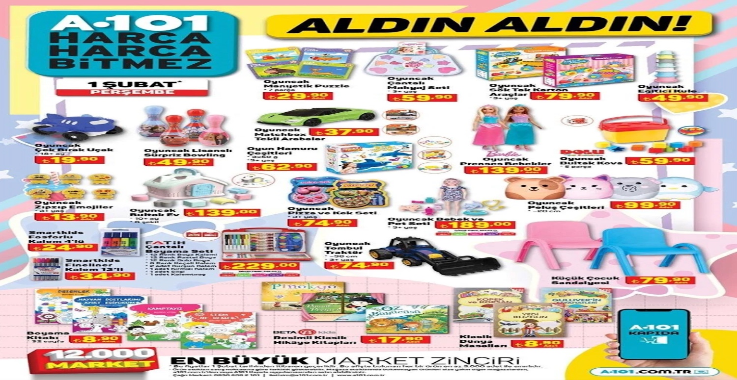 A101 1 7 Şubat 2024 aktüel kataloğu