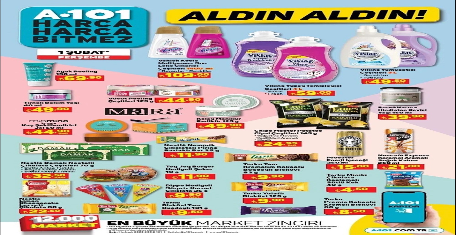 A101 1 7 Şubat 2024 aktüel kataloğu