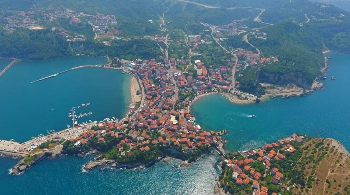 Bartın'ın Amasra ilçesi